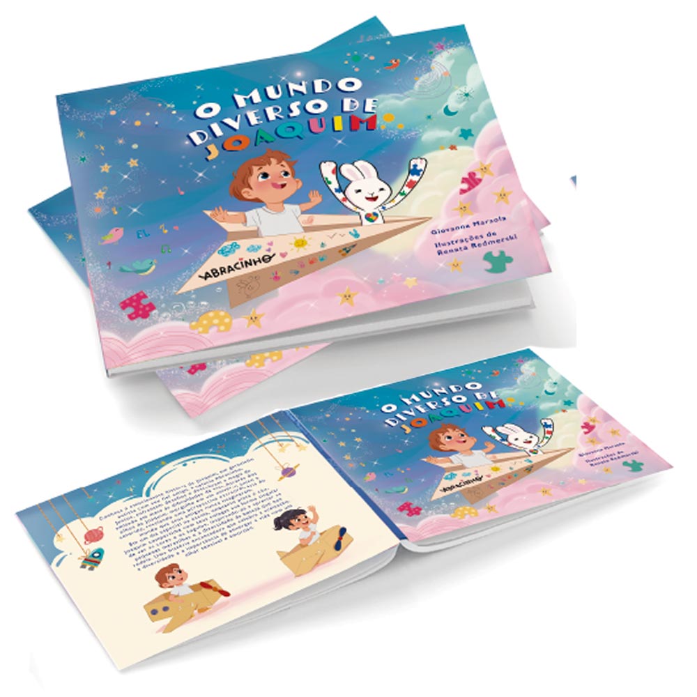 Receba um livro didático sobre conscientização do autismo